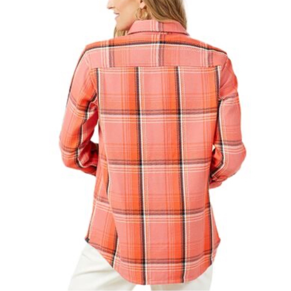 OUTERKNOWN DAWN BLANKET SHIRT Plaid Women's XS - Picture 3 of 5